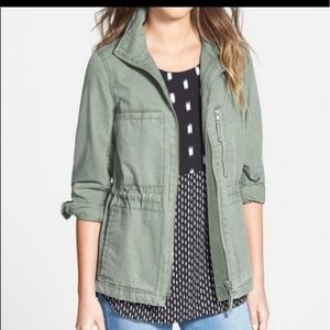 Madewell Women's Full Zip Fleet‎ Utility Jacket Size Small